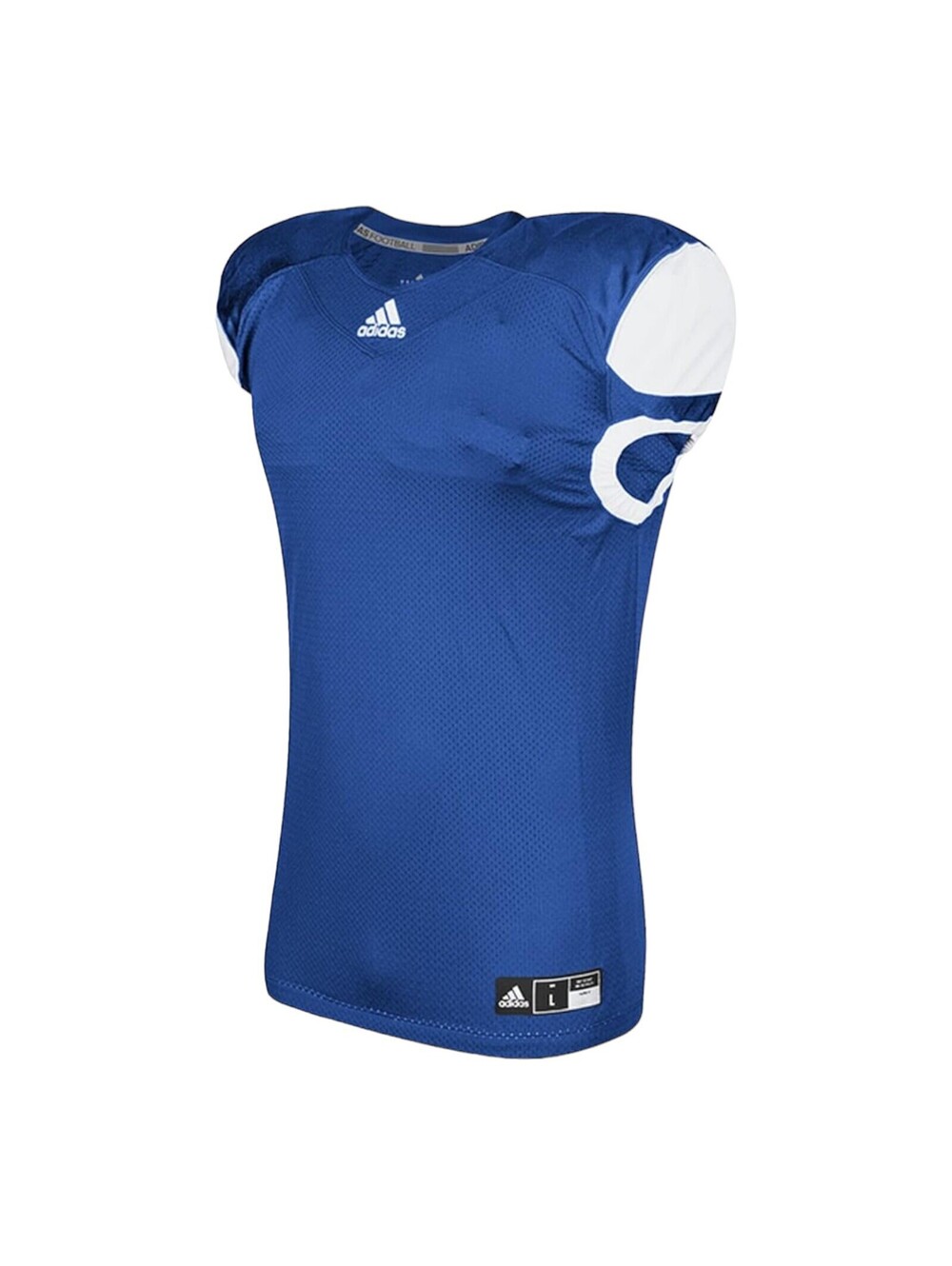 Adidas Football Jersey Press Coverage Royal Blue/White Men's Sz Large NEW